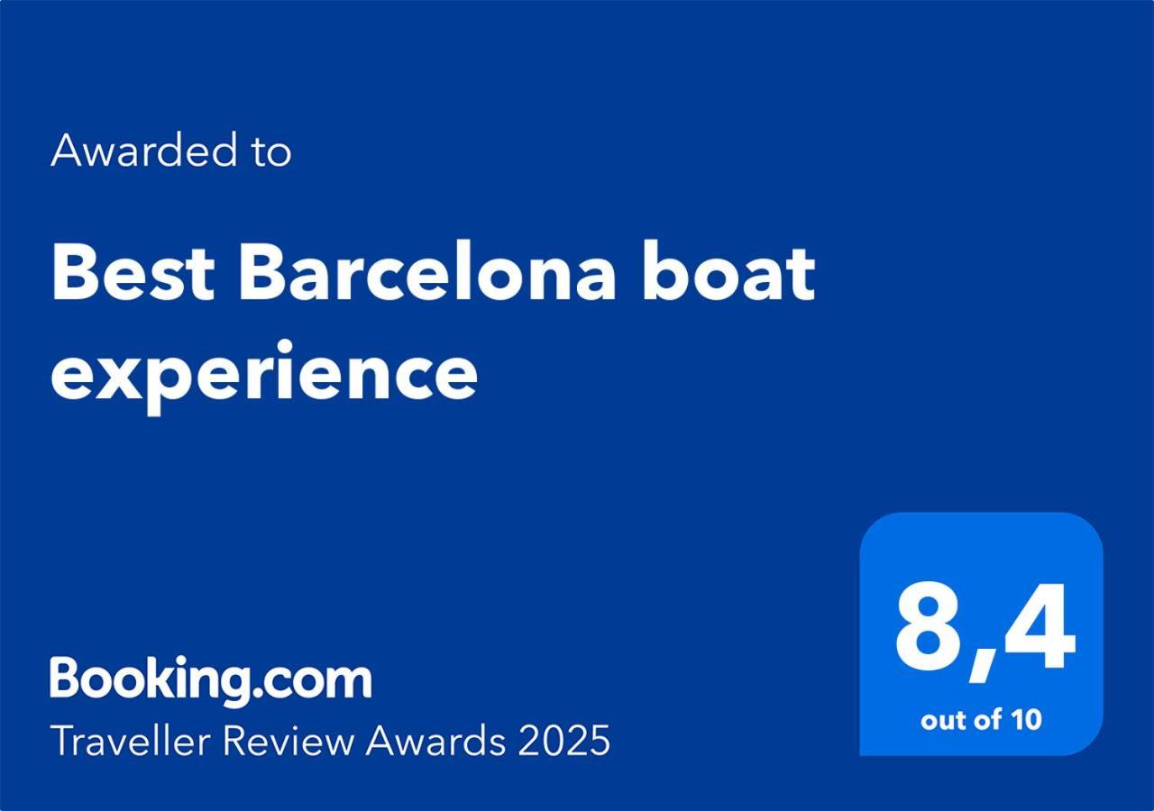Best Barcelona Boat Experience Sant Adrià de Besòs Exteriör bild
